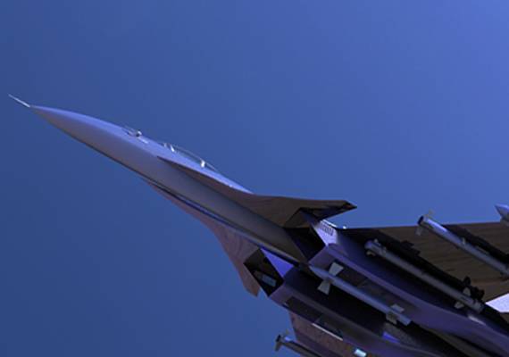 这是一个F-22战斗机的模型。恩，一个我认为很帅的模型。